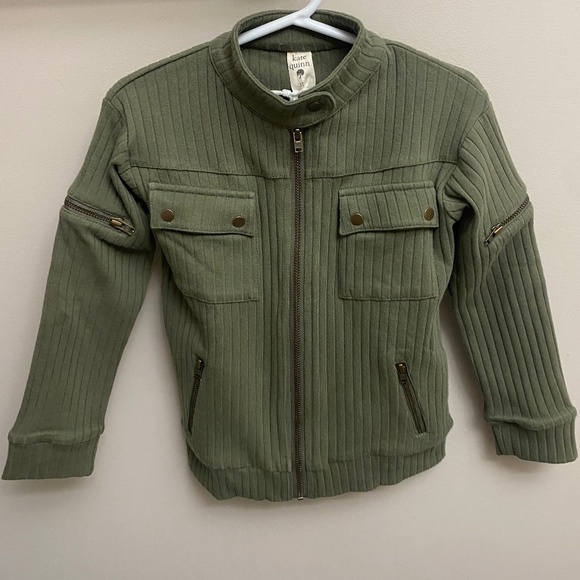 Kate Quinn Moto Jacket Sweater - Picture 1 of 3